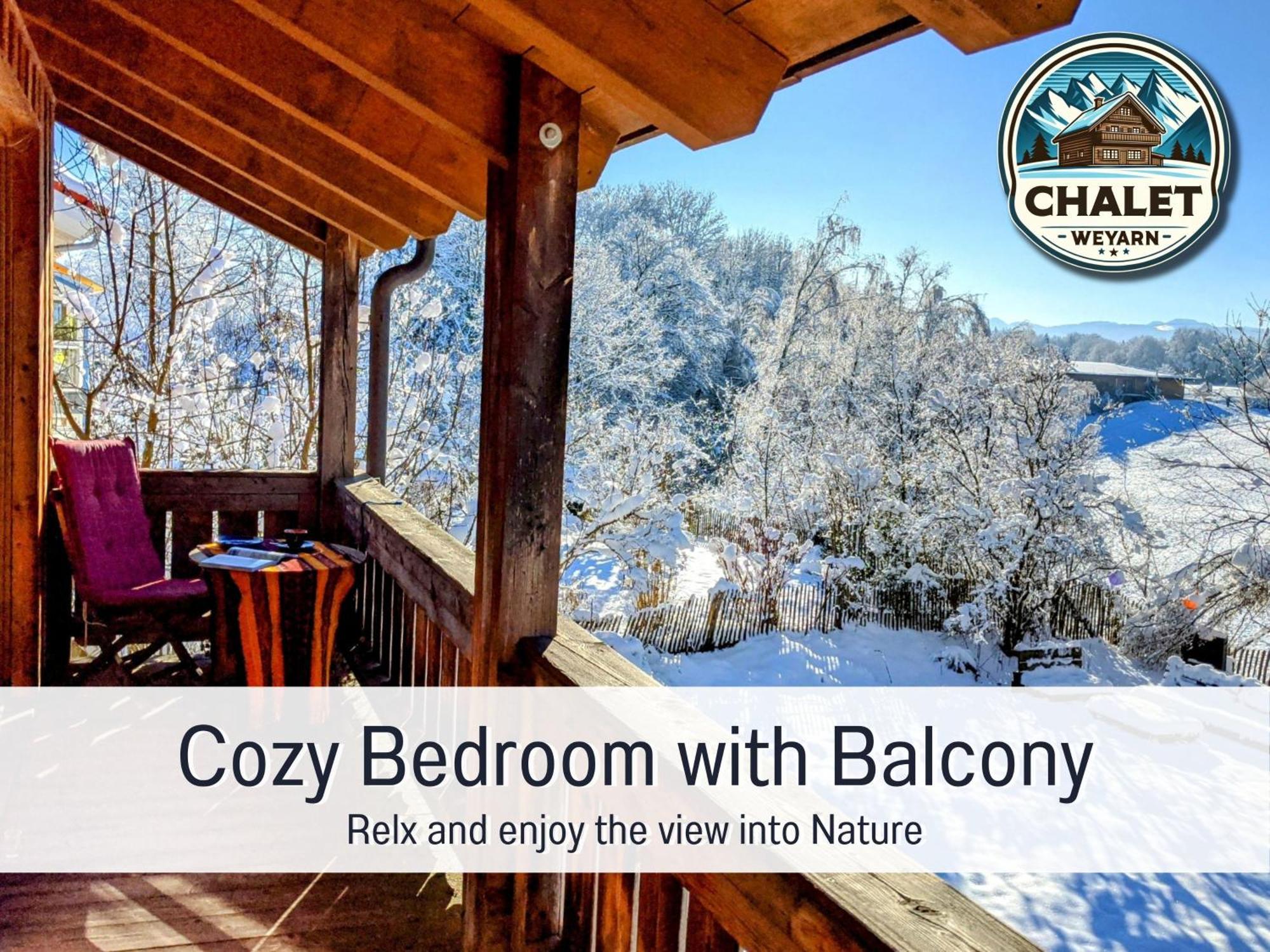 Chalet Weyarn - Doppelzimmer Mit Gartenblick Eksteriør billede